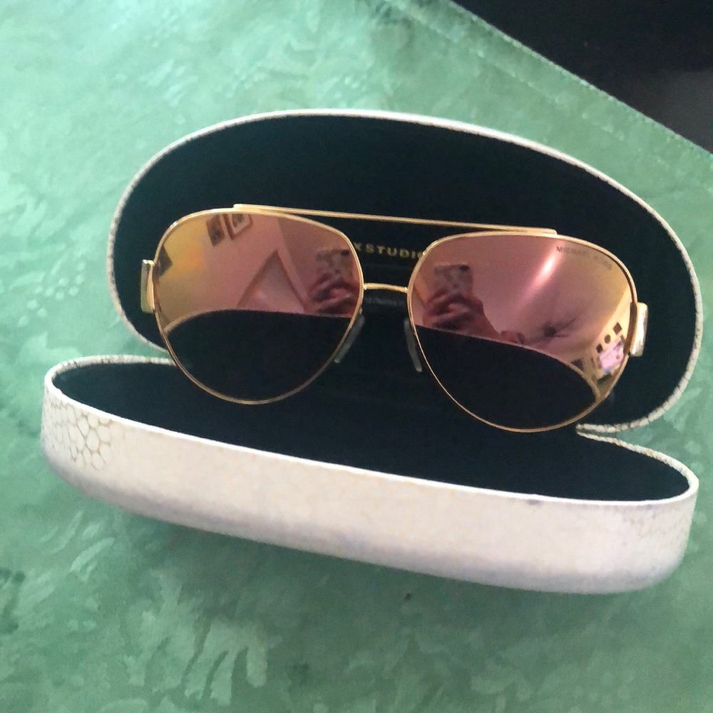 MK Michael Kors Aviator sunglasses